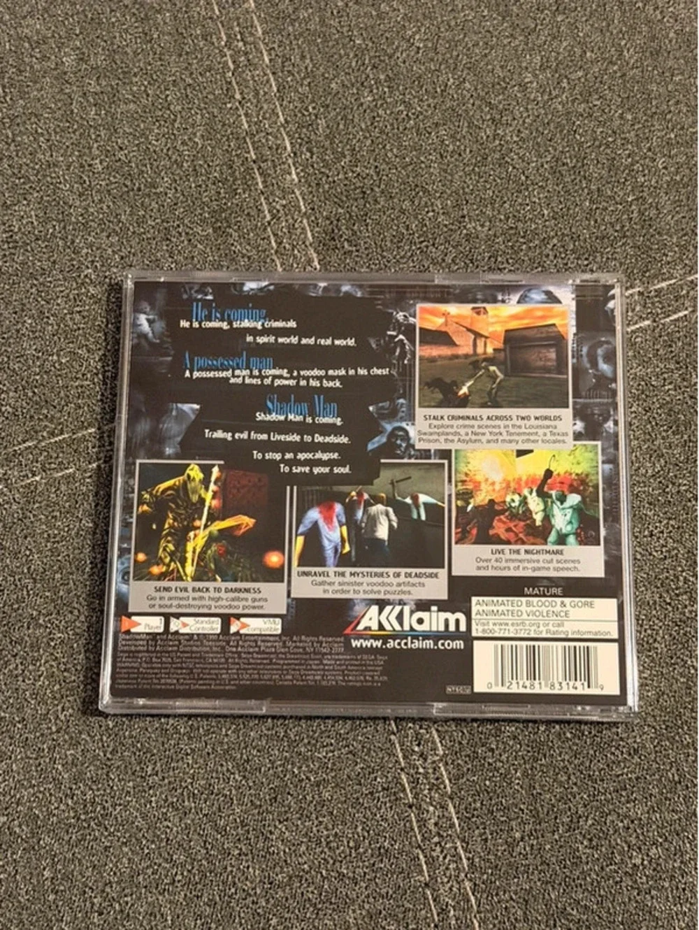 Shadow Man for Sega Dreamcast